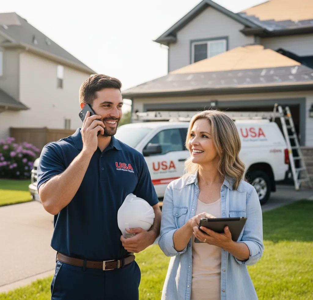 USA Roof Repair Experts customer support in Springfield